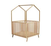 Parc évolutif Confort 100x100 + toit cabane