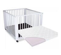 Parc Moritz Blanc Avec Matelas 89x86