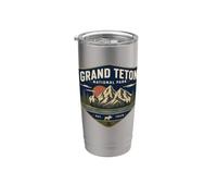 Parc national de Grand Teton Gobelet isotherme en acier inoxydable double paroi