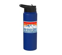 Parc national de New River Gorge Stainless Steel Insulated Water Bottle