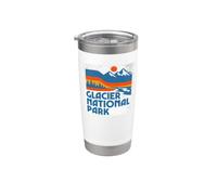 Parc national des glaciers Gobelet isotherme en acier inoxydable double paroi
