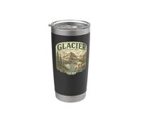 Parc national des glaciers Gobelet isotherme en acier inoxydable double paroi