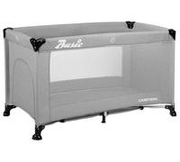 Parc pliable à 1 niveau Caretero - Basic, Gris clair