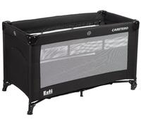 Parc pliable avec côté rabattable Caretero - Esti, noir