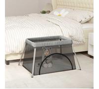 vidaXL Parc pour bébé Gris clair