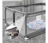 Parc pour bébé - Barrière de sécurité HN-669-1518 - Aire de jeux d'intérieur pour enfants - Espace de jeu sécurisé - Pour les enfants de 3 à 12 ans - Unisexe - Couleur HN-669-1518