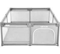 Parc pour bébé, parc extra large 2000 x 1785 mm pour bébés et tout-petits, parc de jeu intérieur/extérieur avec barrières de sécurité, centre d'activités sécurisé sans interstices avec 50 balles océan
