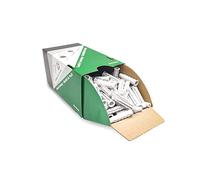 PARCO Premium Chevilles Universelles, Chevilles Tout Usage, Chevilles en Plastique avec Bord pour un Maintien Parfait dans le Béton, la Pierre, le Bois et Plus | 14 x 70 mm, 25 Pièces, PA 6 de Haute