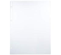 Pardo 101200 Lot de 10 Pochettes pour collection 2 logements