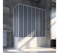 Pare-Baignoire 70x170 CM en Pvc mod. Flex avec ouverture latérale