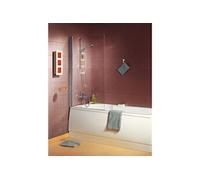 Pare-baignoire ANCOSWING, 1 volet pivotant en verre securit transparent 5mm