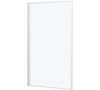Pare baignoire rabattable 75x130cm - Finition Blanc - WHITE CONTOURING SCREEN