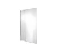 Jacob Delafon - Pare-bain Malice - 150x94.8cm - 2 volets, dont 1 pivotant - Accès facile - Verre transparent anticalcaire - Profilés Chromés - E6D069-GA