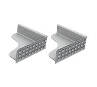 Pare-éclaboussures de Barrière anti-eau pour douche 2 pièces | Pare-éclaboussures pour coin Pour Maison, Appartement, Dortoir, Plan Travail Cuisine, Évier, Lavabo de Salle de Bains