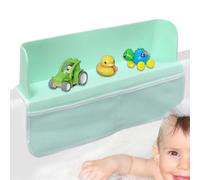 Pare-éclaboussures pour en silicone, pour eau, avec | - Protection de douche pliable | Plateau porte-jouets pour baignoire, rangement pour la maison, par