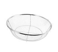 Pare-étincelles Rond 39,5cm en Métal Argenté pour Foyer Extérieur | Protection Amovible, Maille Fine et Couverture Étendue, Usage Camping et Réunions Familiales