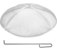 Pare-étincelles VEVOR pour braseros Ø 1016 mm Grille pour braseros Pare-étincelles en acier inoxydable Housse pour braseros 2 mm trous de maille Housse pour braseros Idéal pour les braseros et les che