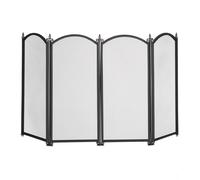 Pare feu cheminée grille de protection barrière anti-étincelles pliable