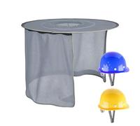 Pare- pour Chapeau Rigide - Protection Solaire pour Chapeau Rigide à Bord Complet avec Bande réfléchissante | Protection UV à Bord Complet Respirant | Bouclier de Cou d’ de Casque | pour Le