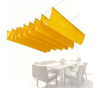 Pare-soleil de pergola rétractable - Voile d'ombrage de rechange imperméable pour terrasse et terrasse
