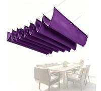 Pare-soleil de pergola rétractable - Voile d'ombrage de rechange imperméable pour terrasse et terrasse