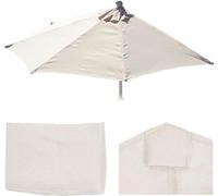 Pare-soleil mobile en forme de demi-lune, 270 cm - UV 50+