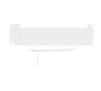 Pare-Vent Rétractable, Déflecteur de Climatiseur Universel pour Changement de Direction du Vent pour un Usage Domestique (WHITE)