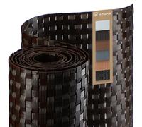 Pare-vue KADAX pour balcon, terrasse, 1 x 1 m, marron foncé