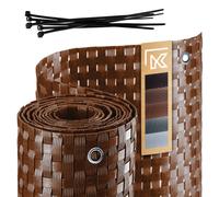 Pare-vue KADAX pour balcon, terrasse, clôture, 1 x 3 m, jaune miel
