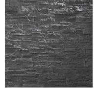 Parement imitation pierre graphite béton DECOON 0 52 m2