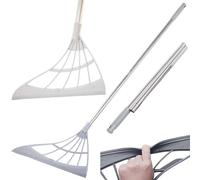PARENCE.- Balai Raclette Sol avec Manche 95 cm - Tête en Silicone Souple 30 cm - Raclette de Sol Nettoyage Efficace de l’Eau et des Liquides pour Carrelage