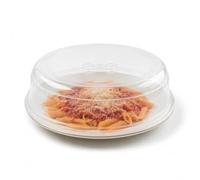 PARENCE. Cloche pour Micro-ondes 26,5 cm - Couvercle Alimentaire Anti-Éclaboussures - Préserve l'Humidité - Réchauffage Uniforme - Compatible avec la Plupart des Assiettes