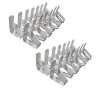 PARENCE - Lot de 28 Pinces Nappes en Plastique - Clip Nappes Robustes et Polyvalents - 4.5 CM