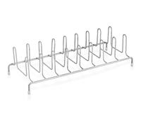 PARENCE.- Organisateur de Couvercles et Assiettes 33,5 x 9 x 13,5 cm - Range-Couvercles pour Casseroles, Poêles, Plats et Assiettes - Support Métal Cuisine - Rangement Placard et Plan de Travail