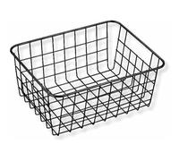 PARENCE.- Panier de Rangement en Métal - Organisateur Rectangulaire 28x22x12