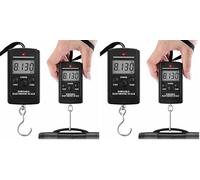 PARENCE.- Pèse-Bagage Numérique Portable avec Écran LCD (Lot de 2)
