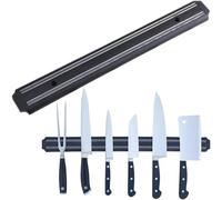 PARENCE.- Porte-Couteaux Magnétique 33 cm - Support Mural Aimanté en Métal pour Couteaux et Ustensiles, Rangement Gain de Place pour Cuisine ou Garage
