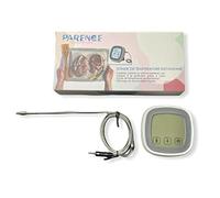 PARENCE - Sonde de température cuisine - Thermomètre de cuisson pour viande, poisson, avec sonde déportée compatible four & barbecue - Thermomètre alimentaire cuisine facile