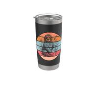 Paresseux Gâteau d'anniversaire Bougie Floral Animal Mignon Gobelet isotherme en acier inoxydable double paroi