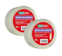 Parexlanko Bande auto adhesive, Transparent, 50 mm x 20 m (Lot de 2)