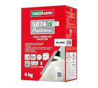 PAREXLANKO - Colle carrelage allégé - 5074 PROLICRÈME - Blanc - 4kg