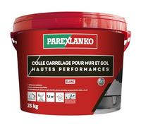 Parexlanko - Colle en pâte améliorée - Colle Carrelage Pour Mur et Sol Hautes Performances - Blanc - Prêt à l’emploi - Résiste à l’humidité - 25kg