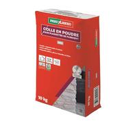 PAREXLANKO - Colle en poudre pour plaquette de parement - Gris - 10kg | Pour plaquettes plâtre, pierres naturelles et béton - Supports neufs ou anciens - Mur intérieur - Haute adhérence