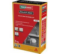 PAREXLANKO - Colle pour carrelage - Colle et Joint - Blanc - 5kg | 2 en 1 collage et jointoiement - Mosaïque et pâte de verre - Joints de 1 à 8 mm