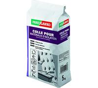 Parexlanko - Colle pour Matériaux d’Isolation - Gris - Pose de plaques de plâtre cartonnées et de plaques d’isolation doublées - Séchage rapide - 5kg