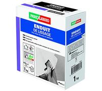 Parexlanko - Enduit de Lissage - Blanc - Lissage et surfaçage des murs intérieurs et plafonds - Excellent pouvoir couvrant - Application facile - 1kg