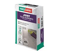 Parexlanko - Joint Tous Supports - Ciment - Joints de carrelage de 2 à 15 mm soumis à de fortes sollicitations - Neuf et rénovation - 20kg
