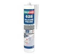 PAREXLANKO - Mastic silicone piscine - 628 Silicone Piscine - Gris - 300ml