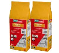 Parexlanko - Mortier Bâtard - Gris - Pour le scellement de tuiles, les travaux courants de maçonnerie et le jointoiement - Souple et adhérent - 5kg (Lot de 2)