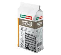 Parexlanko, Mortier Fin Gris, Mortier pour travaux de finition, petits scellements et joints de maçonnerie, 5kg
